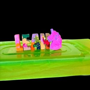 Kids handmade name crayons, toys for kids, Montessori toys